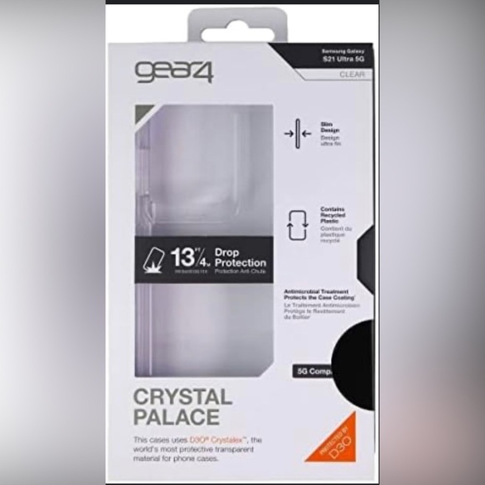 Gear4 Piccadilly Samsung Galaxy S20 Plus 5G Case (Clear)